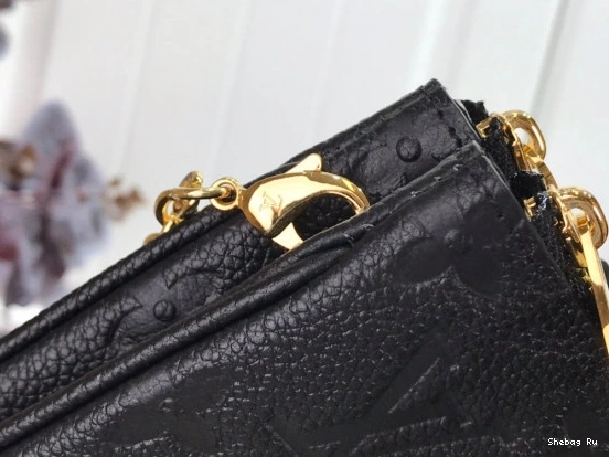 POCHETTE VUITTON LOUIS ZIP DOUBLE 0814